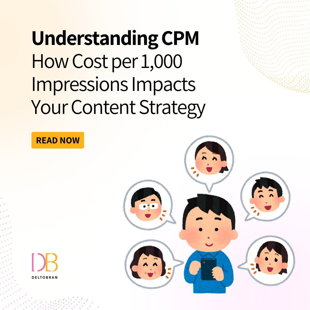 Deltobran's tweet photo. Maximize your digital ad budget with our latest guide on CPM benchmarks, ROI calculation, and optimization tactics. Get your free CPM Calculator! 📈 #CPM #AdSpend
 
https://t.co/WUVkxlsctL https://t.co/6S6uAOdzTX