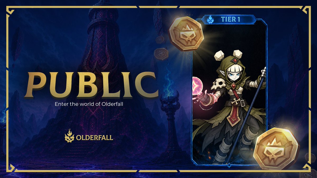 Olderfall's tweet photo. 🏛️ PUBLIC

Every journey begins with a choice.

Connect your Olderfall Account and enter the world of Olderfall.

Holding Cap: 2,500 $wAURE

Your influence is still limited.
Your path is only beginning.
But every rise starts here. https://t.co/uXJ9p2UqZL