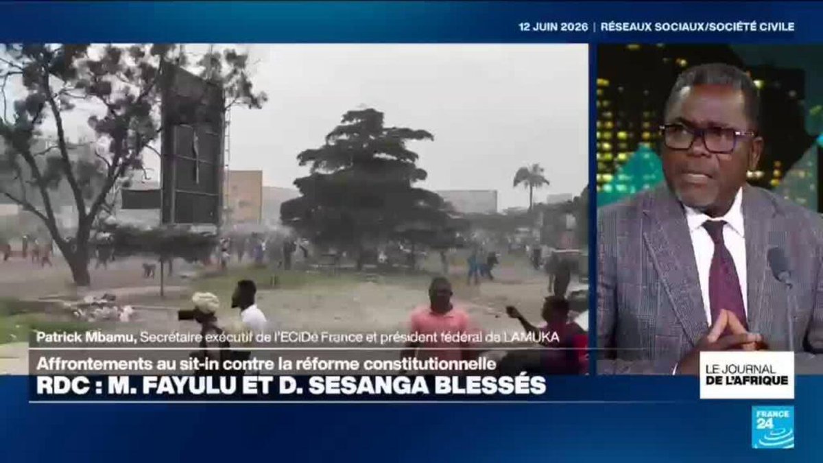 France24Afrique's tweet photo. RDC : Fayulu et Sesanga blessés, l'opposition dénonce une dérive du pouvoir https://t.co/3JyIu2IFFu https://t.co/Od7bBR7yRV