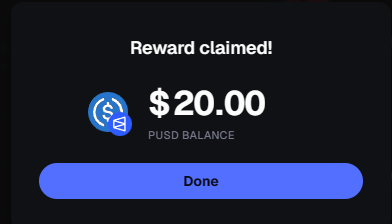 Byteborg69's tweet photo. 🎁 Bonus for existing Axiom users:

Check your rewards page many users have received free pUSD rewards that can be used directly on Polymarket markets through Axiom.

I just claimed mine. 💸

Some users are eligible for up to $20 in free pUSD, so it's worth checking if you have rewards waiting to be claimed.

Free trading capital is free trading capital. 👀

Get started and save 30% on fees 👇
👉https://t.co/ayafFxkGrh