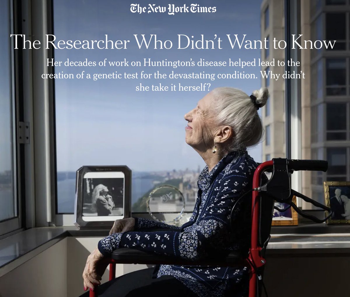 sjpribus's tweet photo. Nancy Wexler's work is a beautiful example of how involving patients early in a scientific journey ensures the questions we ask produce answers they actually want to know. In doing so, her science generated autonomy for patients who felt they had none. https://t.co/bNCBlu457E https://t.co/E0WzdMiICU
