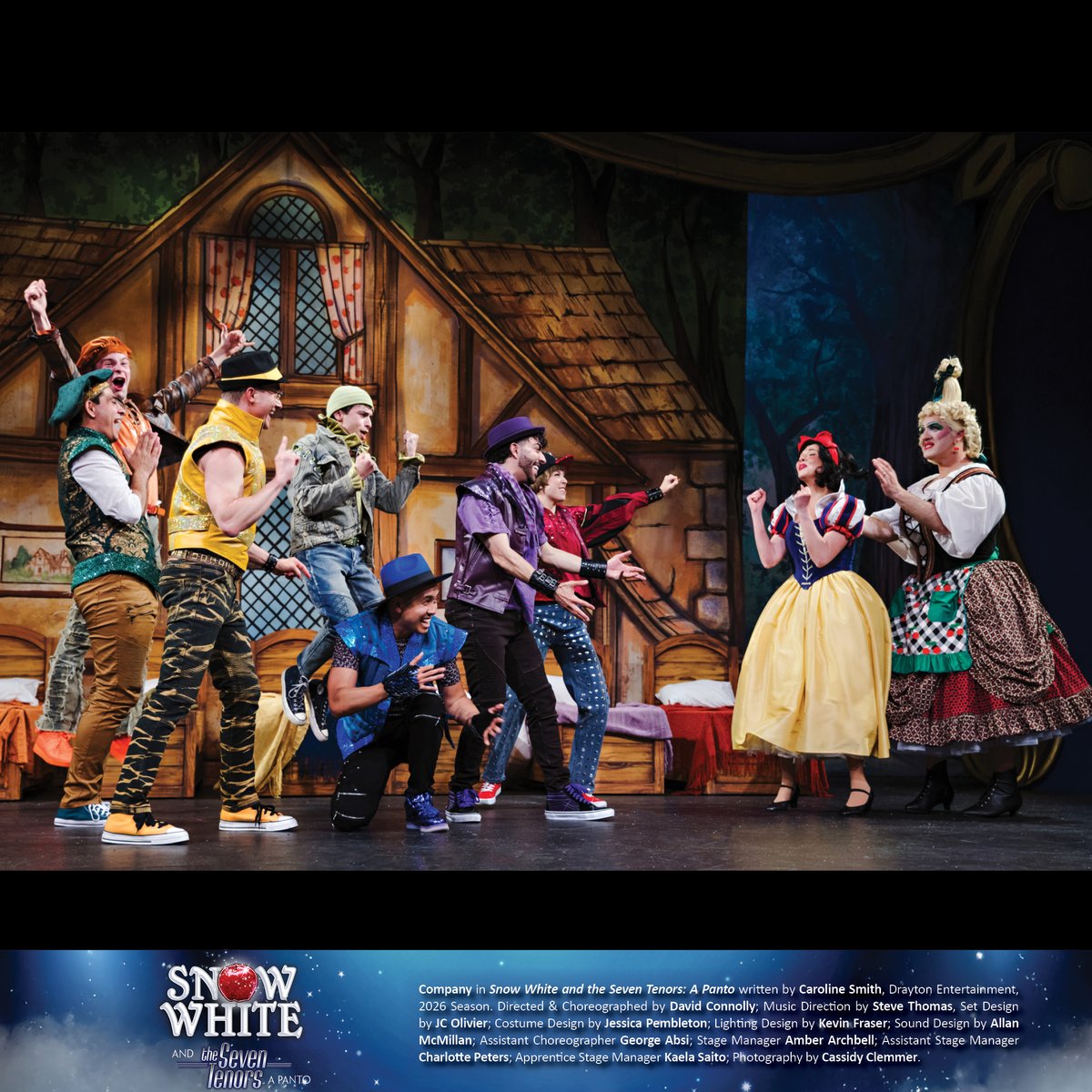 drayton_theatre's tweet photo. Magic mirror on the wall, who's ready for Snow White's grand curtain call?

Snow White and The Seven Tenors opens today at the Huron Country Playhouse!

Huron Country Playhouse: Now through June 27

🎟️https://t.co/on779L7ezs https://t.co/LQ6zFWnhCq