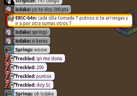 s0ftcode's tweet photo. aca los de @Habbace que se dieron el tupé de expulsarme de un juego simplemente por decir esto a modo #humor 

ridiculos🤡 https://t.co/x7cZdjqGBX