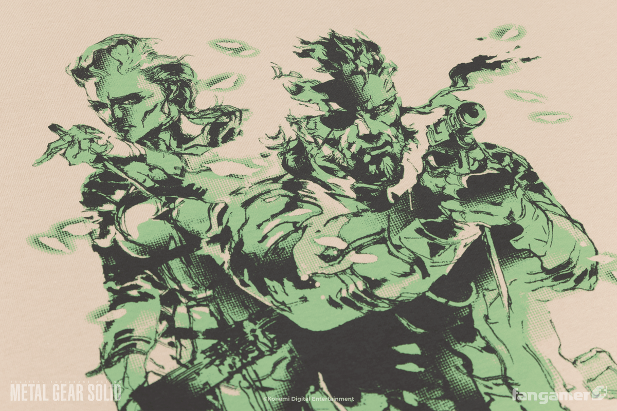 Fangamer's tweet photo. This is The End, googly-eyed friend. (Plus two more new items, available today in our official Metal Gear Solid collection.)

https://t.co/ELIqaa4e2c https://t.co/9y16zOdAwH