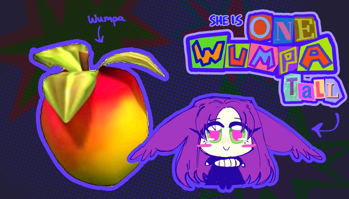 nekococaine's tweet photo. im actually 3/4's of a wumpa tall https://t.co/2rjHGIDZ43