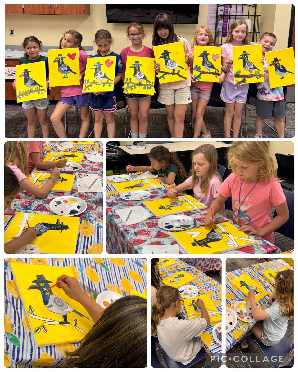firststartcs's tweet photo. Summer Camps 2026 have begun! We had a blast learning to draw and paint in K-POP STARS ON CANVAS camp this week! #summercamp2026☀️ #firststartcs #firststartartstudio https://t.co/4fnZSQ6A9r