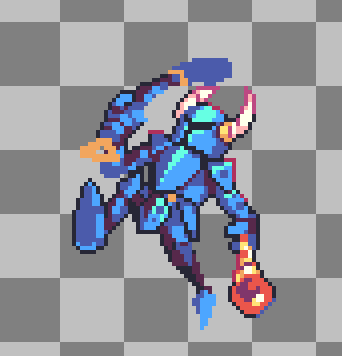 Hashtag_pixels's tweet photo. Shovel knight WIP https://t.co/512Q50d3of