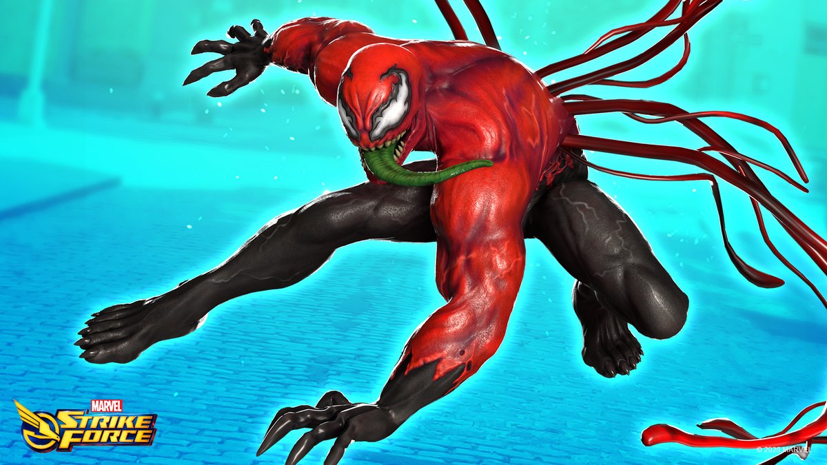 MarvelStrikeF's tweet photo. Toxin joins the Symbiote Six on June 18 as the team's damage dealer. Fear Tower opens June 19 featuring Quicksilver (Symbiote)! The Loud and Proud event is live now with free daily rewards including Morph shards.

Full blog: https://t.co/whsjkPEtfy https://t.co/qauvC5FJVn