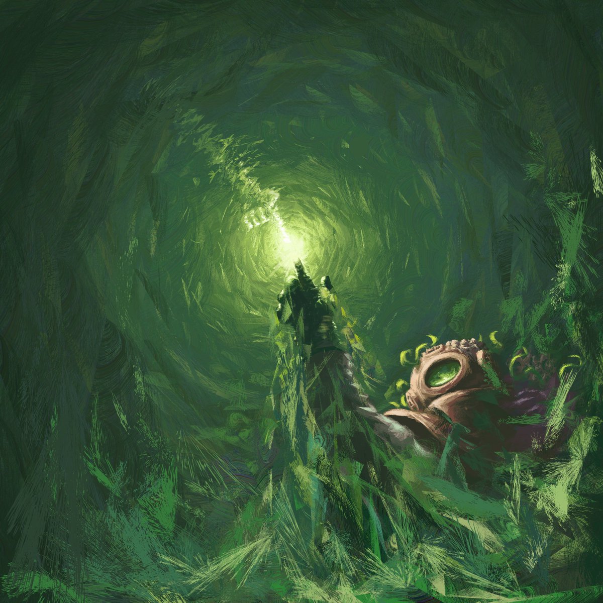 WulfrumHovrcrft's tweet photo. and the depths reached back https://t.co/cUcjga7o6K