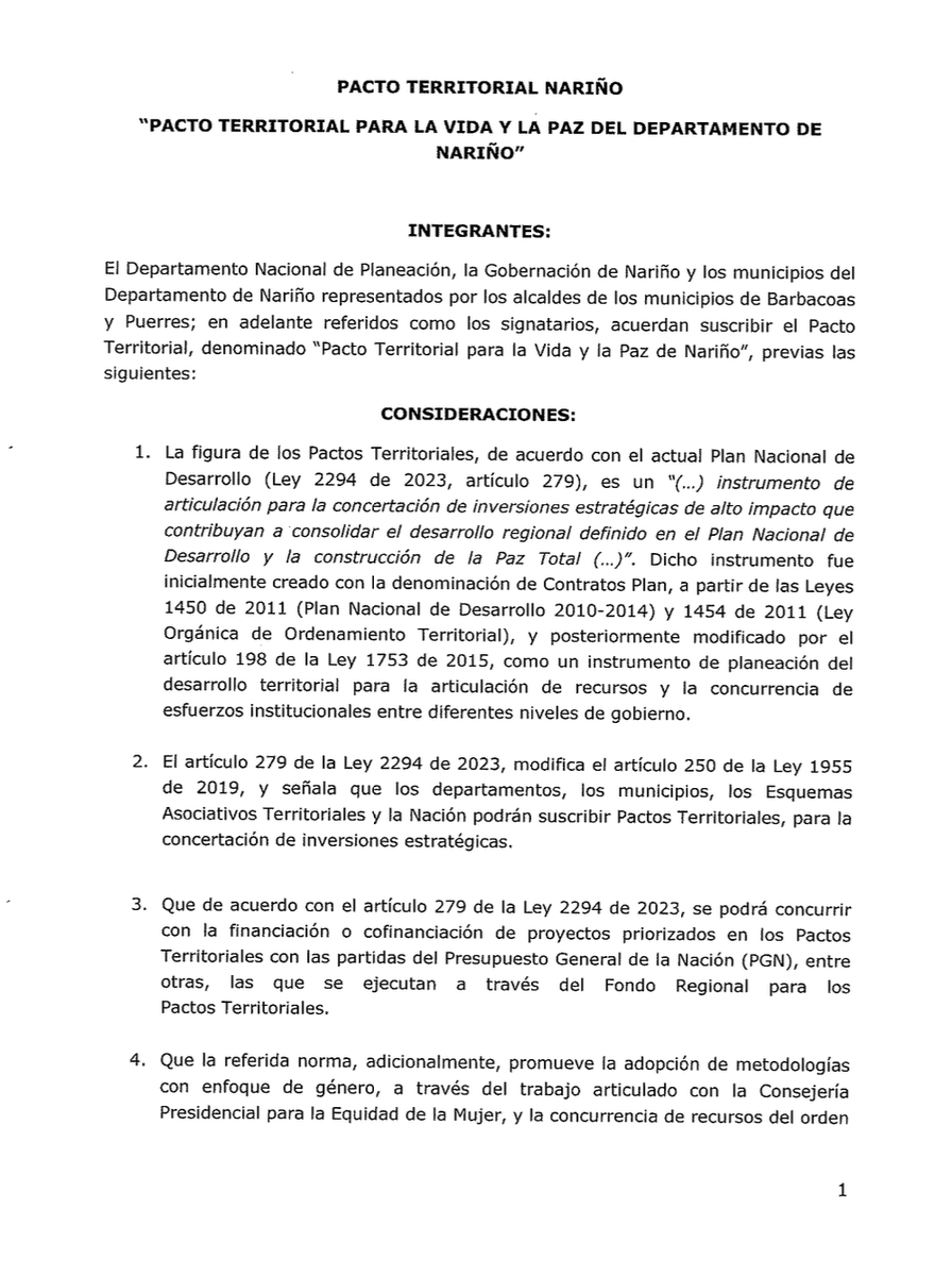 ajidemani's tweet photo. 👀 En el Pacto Territorial Nariño no aparece la doble calzada Pasto - Catambuco, según documentos oficiales del @DNP_Colombia publicados desde oct/2025. ¿Dónde está entonces el compromiso formal y/o vinculante del Gobierno para adicionar recursos al proyecto? 🧵 https://t.co/zqppdaXSfR