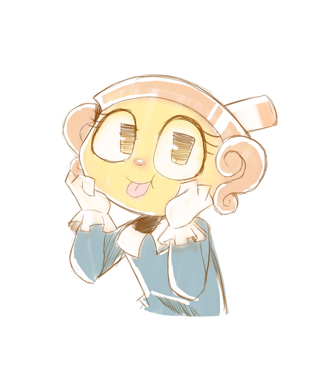 funstupidart's tweet photo. @StudioMDHR I just need to finish drawing mugman 😁 https://t.co/bAe2DoEY3g