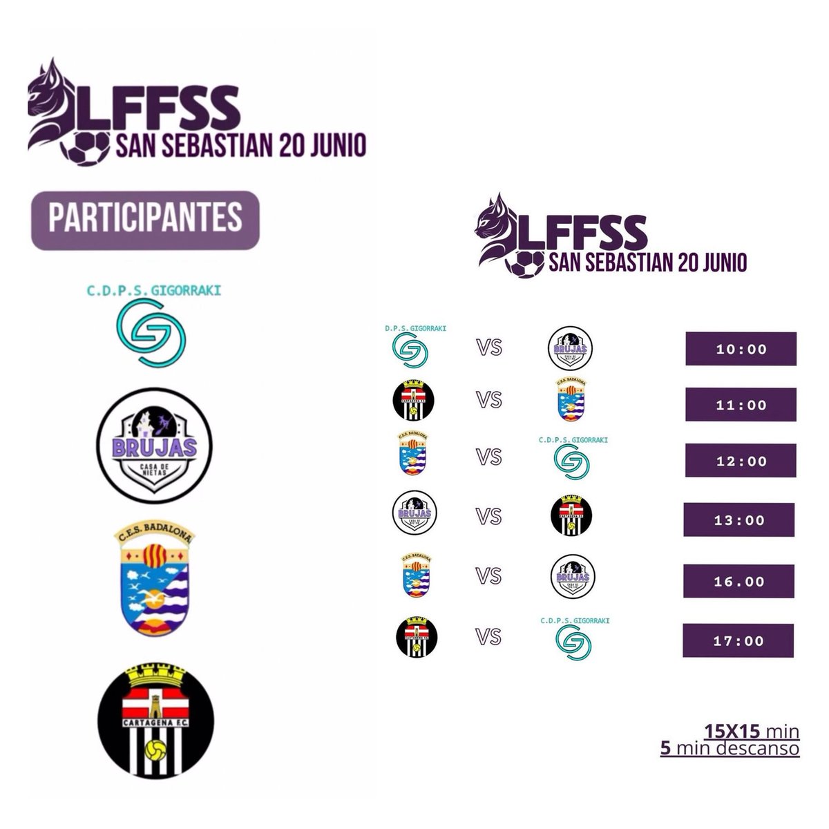 CartagenaEfese's tweet photo. El @CartagenaEfese femenino #Sordas viajará el próximo 20 de junio a Donostia-San Sebastián para disputar la liga femenina de fútbol sala para personas sordas
Con ilusión, esfuerzo y mucho trabajo en equipo, nuestras jugadoras están preparadas para darlo todo en la pista https://t.co/j8gUTSHHJL