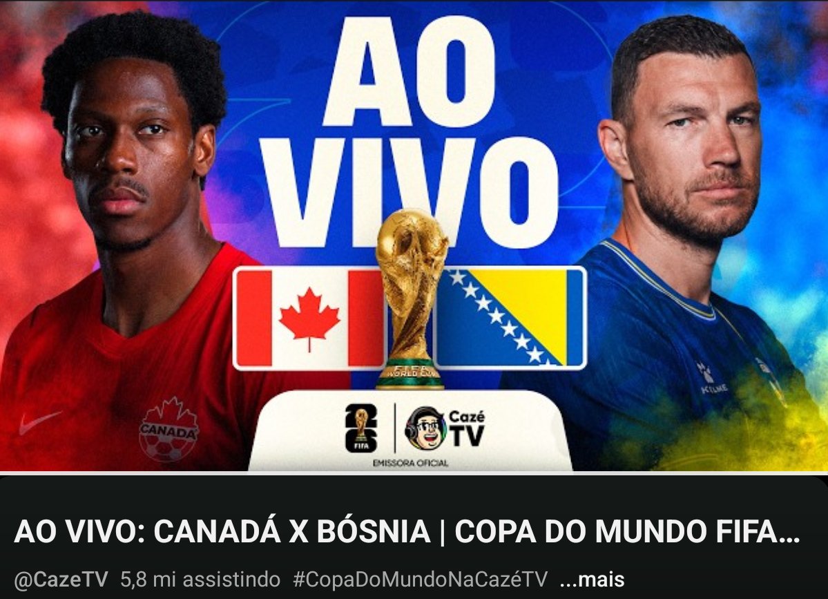 NoAnguloFuTT's tweet photo. Tinha quase 6 milhões de pessoas simultâneas na Cazé TV, absurdo!! https://t.co/yDFXiPJQMv