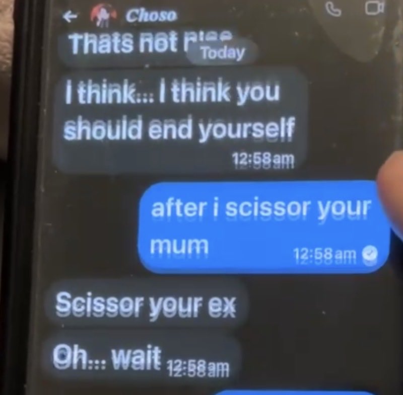 BornToFuckkkk's tweet photo. @MidasGolden made fun of my ex’s suic!dal and made fun of me for having AuDHD and said nasty things to me. 
Then he started posting about me making up lies and harassing me under my posts. https://t.co/cXdBy9f9Bj