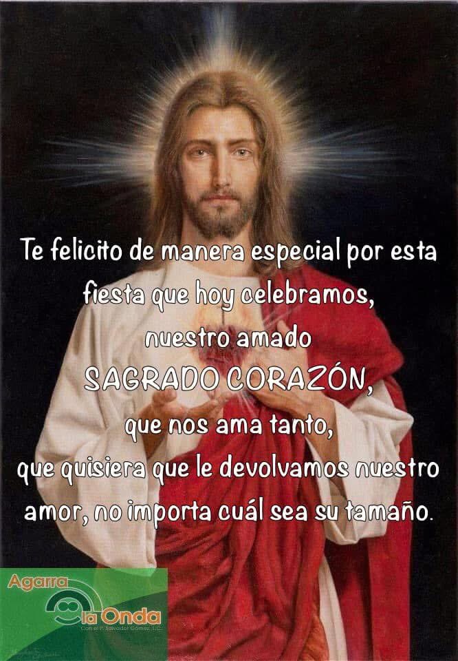 PSGOMEZLC's tweet photo. Muchísimas felicidades a todos en este día Sagrado Corazón! Él nos ha amado tanto, que espera de nosotros que le demos lo mejor de nuestro corazón. No nos preocupemos por lo poco que somos. El Sagrado Corazón nos ama y espera nuestra respuesta de amor. https://t.co/ctb1AqkQ0n