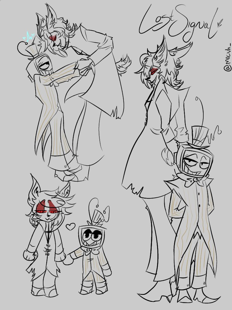 Mochis_Studio's tweet photo. My shalyas #lostsignal #radiostatic #hazbinhotel #zoophobia #voxal https://t.co/iil2Oc86rQ