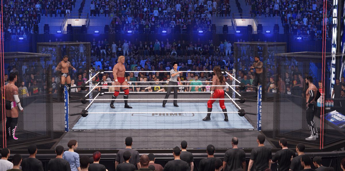 DannyNotFunny_'s tweet photo. The Main Event is the men’s Elimination Chamber match featuring Jey Uso, Finn Balor, CM Punk, and Karrion Kross, with Sycho Sid and Jay White starting the match

1/2 https://t.co/vh2yVi2DO4