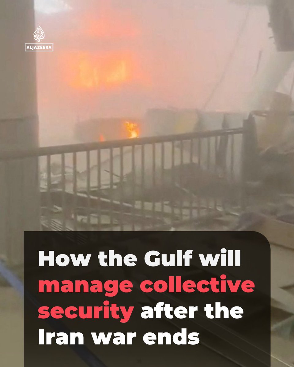 AJEnglish's tweet photo. With a long-term ceasefire between US and Iran in sight, Gulf states may look for new security guarantees once the war in their region is over https://t.co/zJMFUl8BzD https://t.co/qVQQwpOpgD