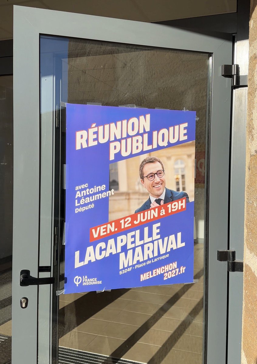 ALeaument's tweet photo. 🔥 250 personnes ce soir à Lacapelle-Marival, dans le Lot, 1.300 habitants, pour une réunion publique de soutien à la campagne de @JLMelenchon. 

Nos adversaires disent que nous abandonnons la ruralité, c’est faux.

Nous ferons campagne partout. 

Jusqu’à la victoire ! https://t.co/B3DPeM5w5e