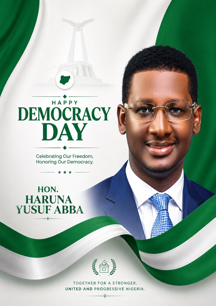 GobeTaAllace's tweet photo. Together, we shall build the Nigeria of our dreams — a nation that is secure, peaceful, united, and prosperous; a country where hope thrives, opportunities abound, and every citizen can aspire to a brighter future.

Lets continue to do our own part and believe 🙏🙌 #Democracyday https://t.co/YrA2HsuiPC