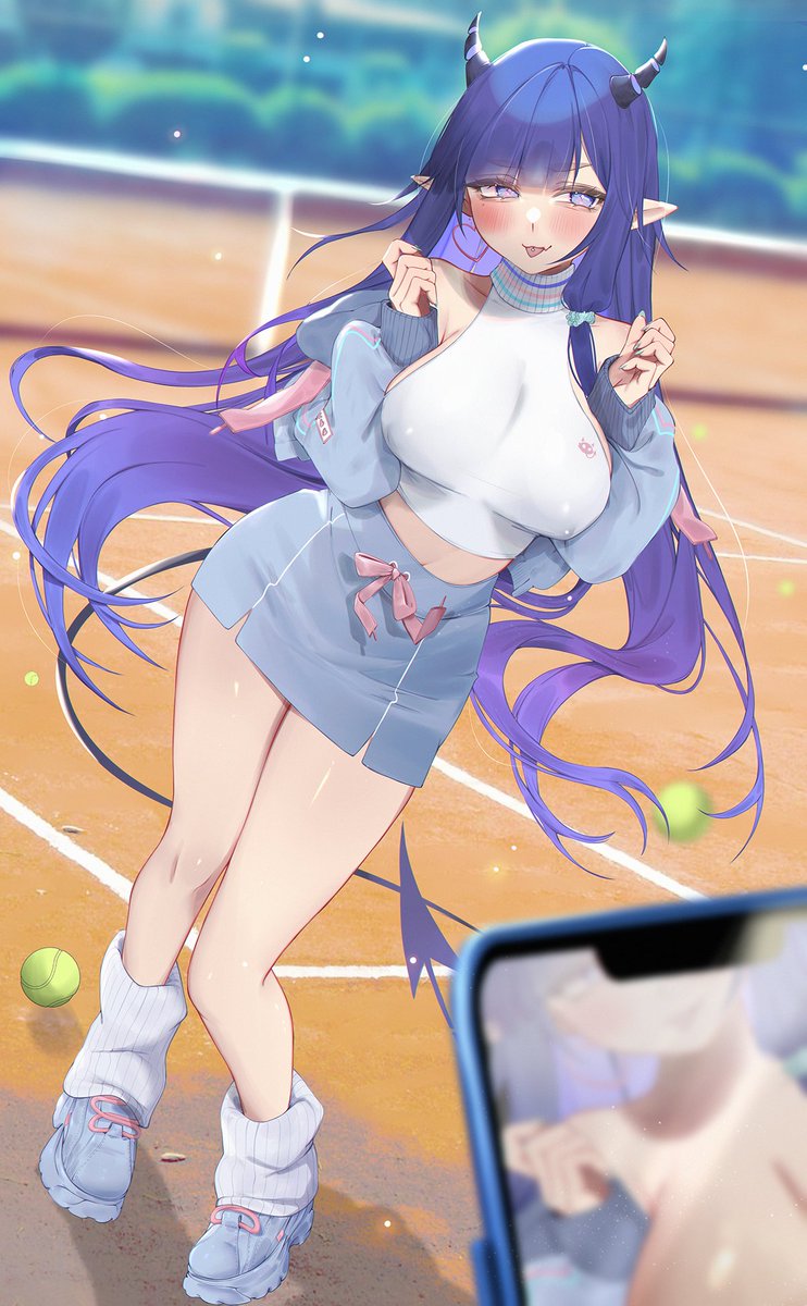 AnntanDesu's tweet photo. My tennis duo is such a tease !!! Humpf  >////< https://t.co/0OXFmeuqLE