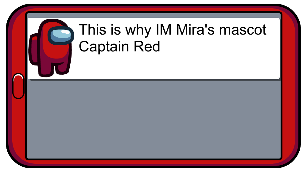 Red Among Us Crewmate tweet media