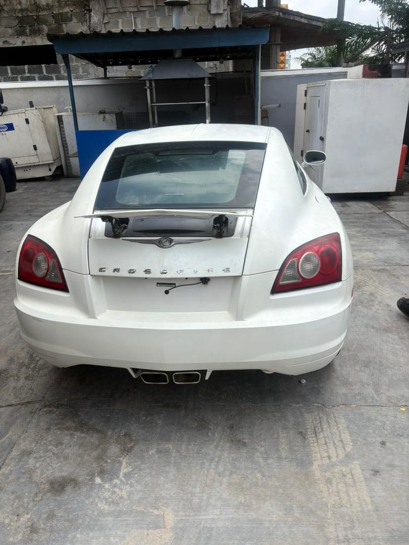 Hathim001's tweet photo. Quick sale👽
Well Maintained 
Nigerian used 
Chrysler Crossfire 
2016 Model
Engine is untoched 
Ac is chilling 
Gear is perfect 
Buy and drive 
Nothing to fix. Joke
🪙 3.6M
📍Ajah Awoyaya Lagos
07032652699 https://t.co/mlCyNlcEUp