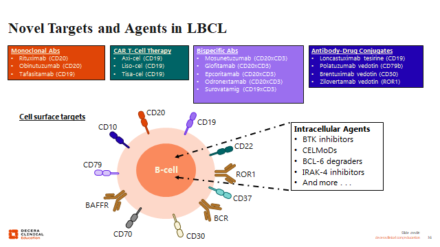 smbenlazar's tweet photo. Novel Targets and Agents in LBCL #EHA2026 https://t.co/sYKfJloIE4