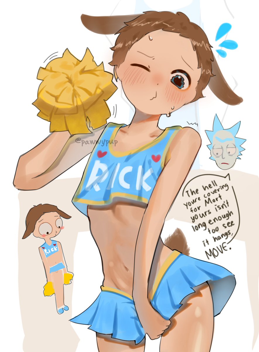 pawwypup's tweet photo. Hi :3 * draws bunny Morty * #Rickorty https://t.co/uECWgTnuBl