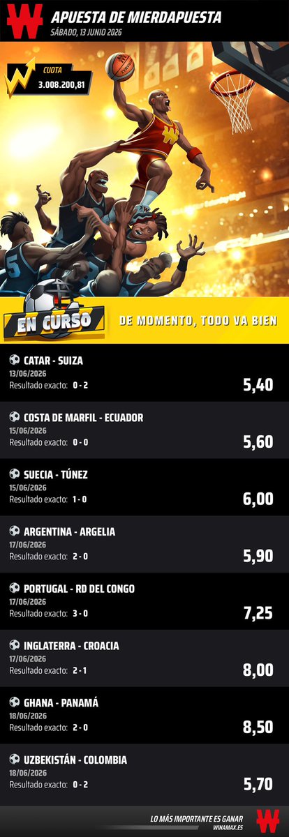 mierdapuestas's tweet photo. No seré yo quien se arriesgue a ver este post y arrepentirme.
Escogí las que me salió del rabo ya que todas te hace una cuota flow Elon Musk.
La limita a 0.18€ pero medio kilo nunca viene mal

https://t.co/kiMgJfbPhr https://t.co/IYVmocgXSP