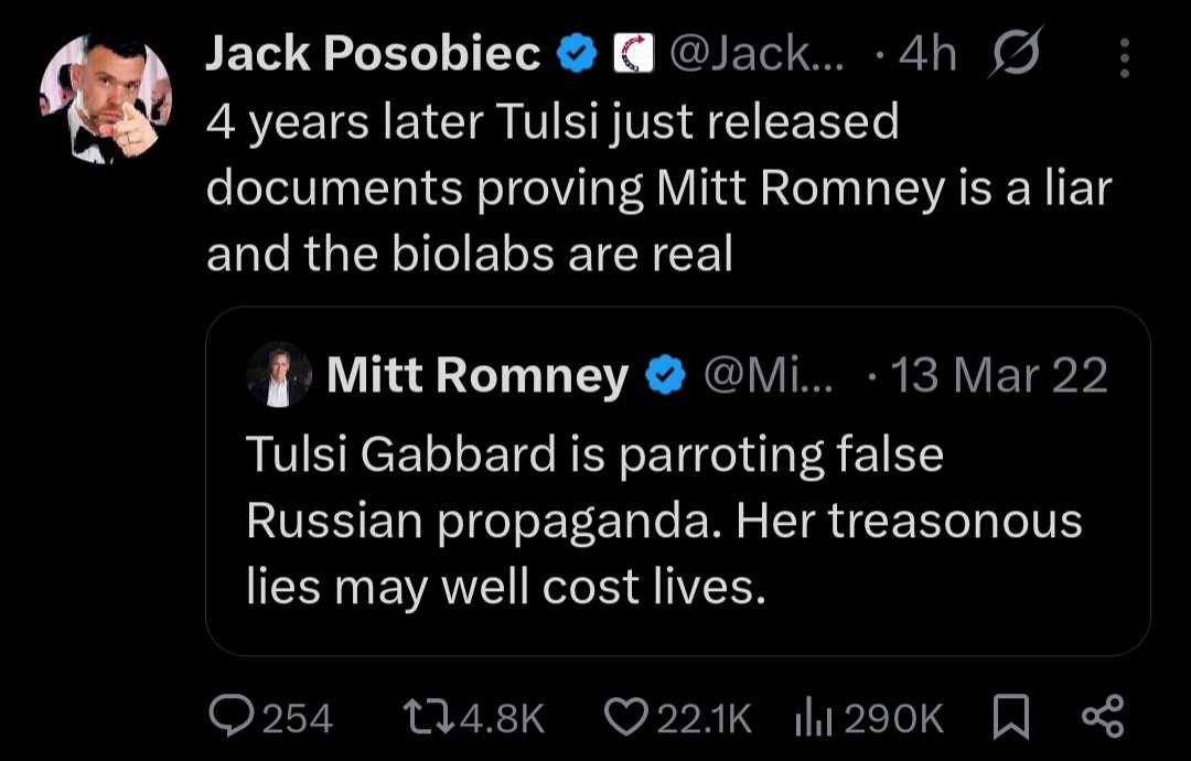 DanDevineMusic's tweet photo. 'ol "Pierre Dalecto" was always a fraudulent scumbag

He called @TulsiGabbard a traitor merely because she wasn't corrupt like he is https://t.co/rCvyLe9aW0