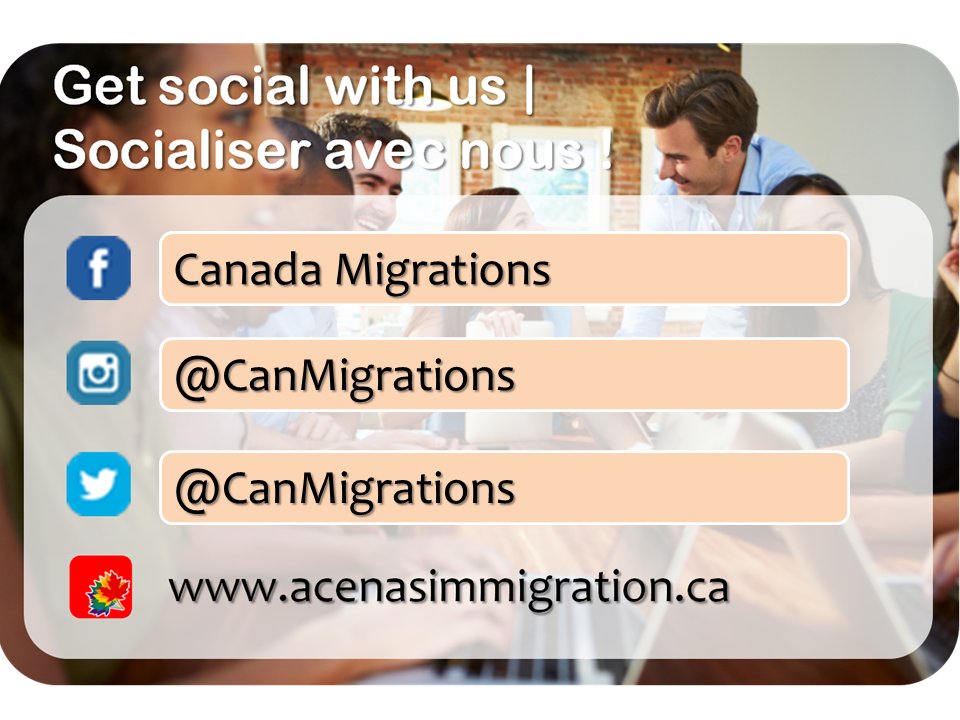 CanMigrations's tweet photo. Connect with us!

Acenas Immigration, for your Canadian visa and the latest Canadian immigration news.
Start here➡️: https://t.co/0IMNmSIBZy

Don't forget to share the love to your family and friends! Thank you!
---
#acenasimmigration #canadamigrations  #canadalif https://t.co/vRGMottdA6
