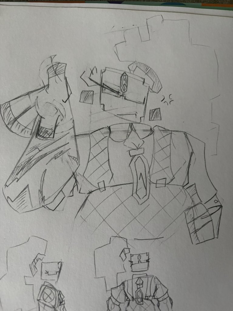 Roniotron's tweet photo. Me and my friend absolutely LOVE FATALVERSE/FATALFILES and my friend made some sick artwork of her favorite character CC!!!
@AnarackWStudios 
#fatalerrorsweep
the reason why she doesn’t draw the other eye is cuz the reflection of glasses don’t make it visible cuz cartoon logic. https://t.co/Jj7cEEZ8Cr