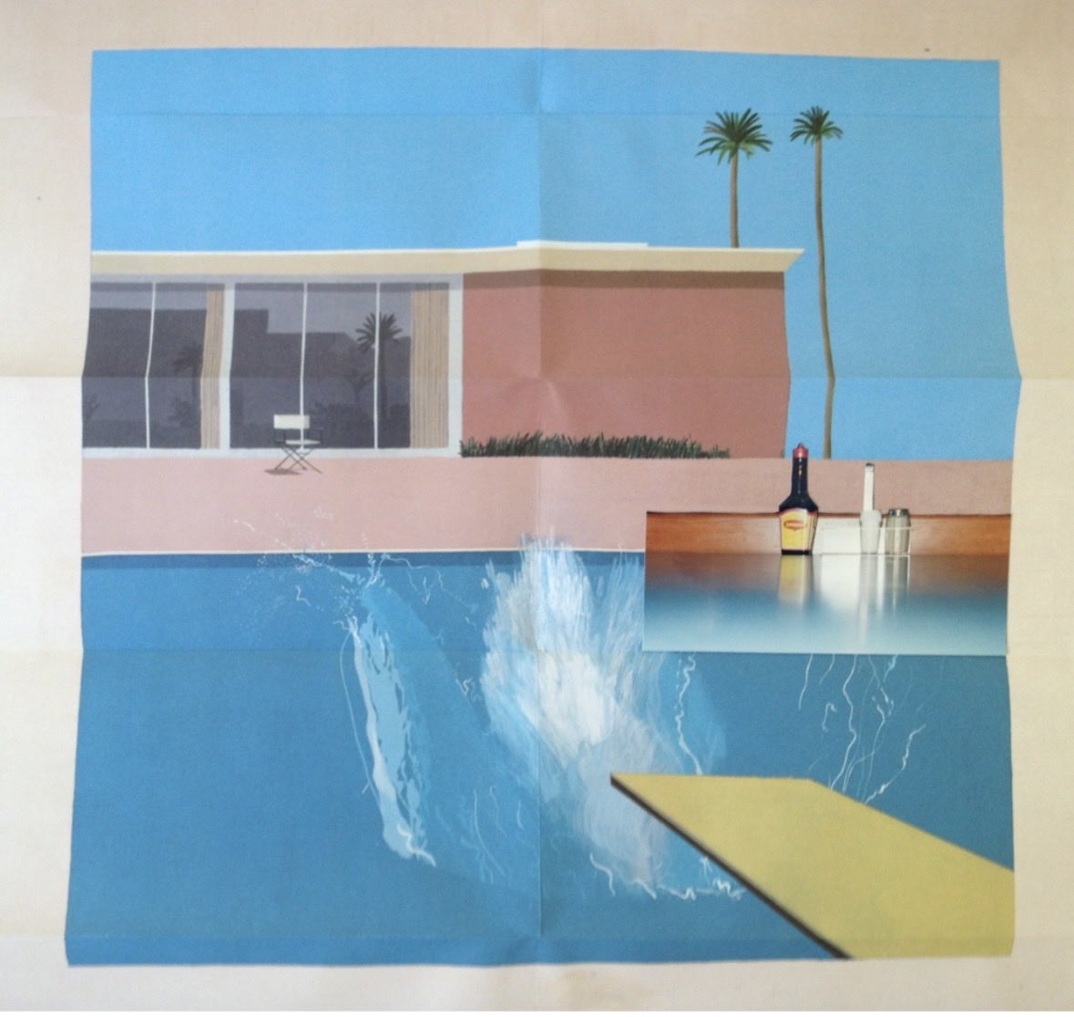 juninaro's tweet photo. did a a few Hockney collages in 2012 - love(d) the splash! https://t.co/EuJNVPTICh