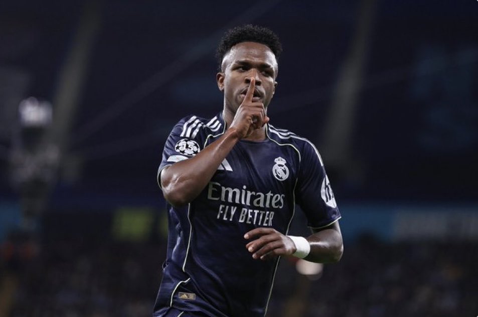 Tuffsolx's tweet photo. Vini Jr: "My renewal at Real Madrid? I'm focused
on Brazil now"

"I will talk about Real Madrid when the World Cup is over. https://t.co/zgeyUMcyGI