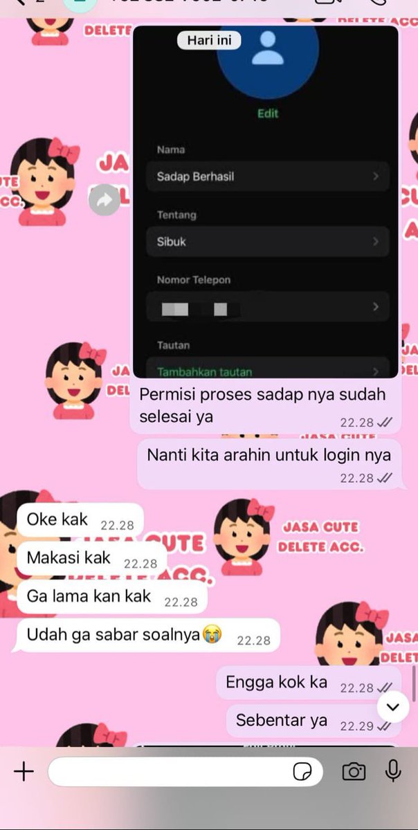 honeyiec's tweet photo. Jasa Hapus Akun &amp; Pulihkan Akun  Akun bermasalah? Lupa akses? Atau ingin akun dihapus permanen? Tenang, kami siap bantu

🐙Jasa hapus akun
🐙Sadap akun 🐙Jasa pulihkan akun terkena hack/disable 🐙Proses cepat &amp; aman 🐙Privasi terjaga

https://t.co/BkivKKIPdC https://t.co/9hLVpAZeDH