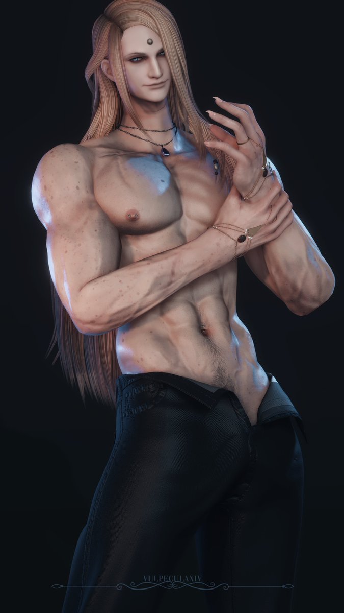 VulpeculaXIV's tweet photo. Spent the evening finally fixing his textures and C+ scaling as I've been putting it off for too long. 

⠀⠀    ⠀⠀ ⊹ ・ #zenos ・ #ゼノス ・ ⊹ https://t.co/mzIOnwOzMk