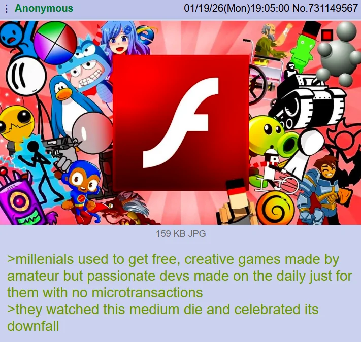 Greentext Poster tweet media