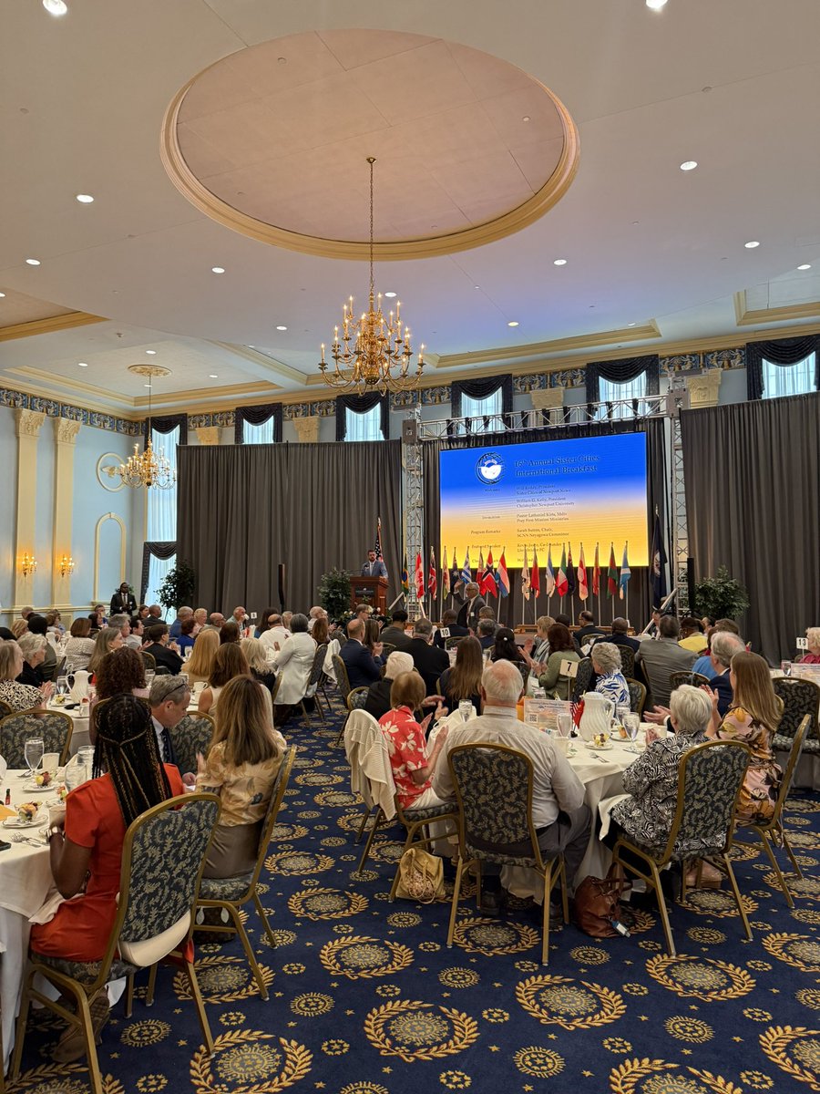 BobbyScott's tweet photo. Enjoyed the remarks from Kevin Joyce this morning at the Newport News Sister Cities Association 16th Annual Breakfast 

The event generates proceeds to fund the organization’s core missions, which includes cultural, educational and economic exchanges with cities around the world https://t.co/gpeocOCYvs