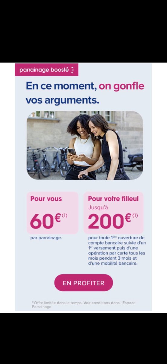 Matteodel__'s tweet photo. Parrainage Boursobank 
Je suis réactif et sérieux. 
120e Gratuit 
Si intéressé venez mp, idem si vous avez des questions venez mp !! 

L’offre s’arrête bientôt !!

#plansous https://t.co/ij1DTQt38C