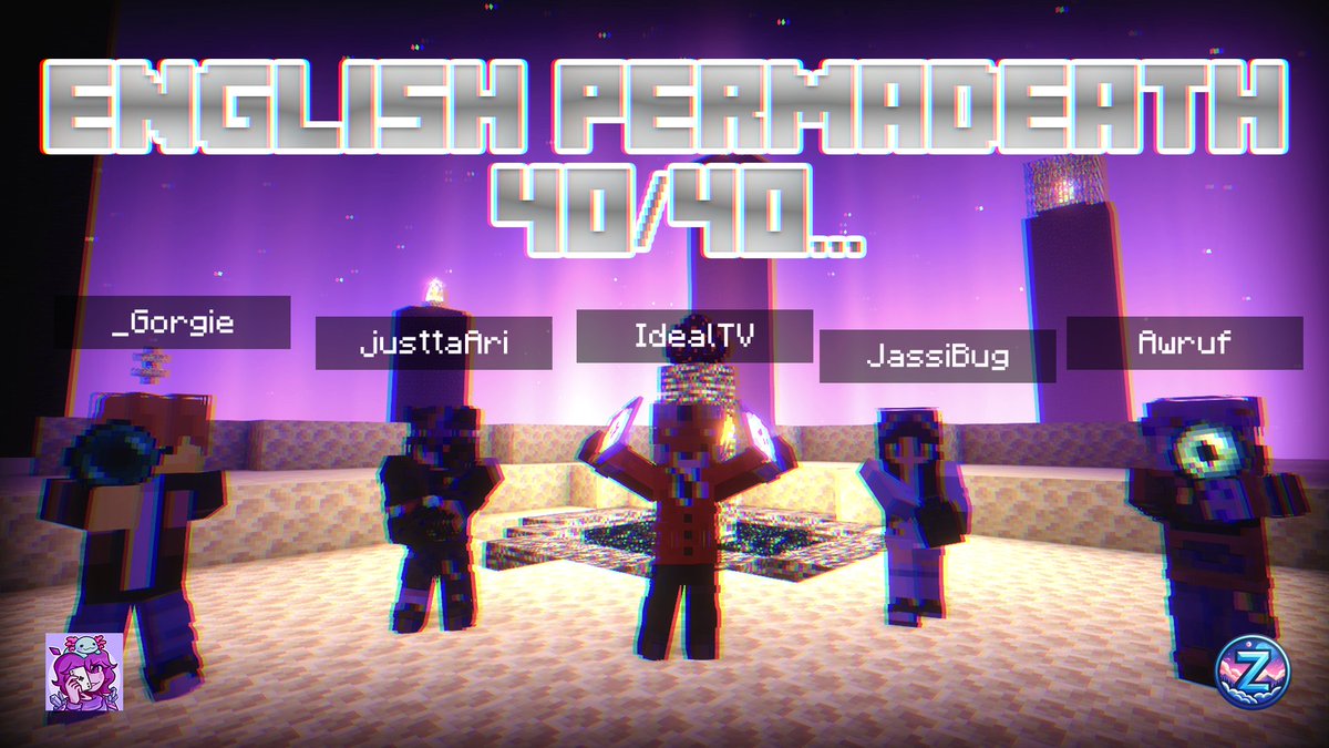 crystaxol's tweet photo. Announcing the 8th Batch of Players! We finish the player announcements in the End! Will they be able to reach to the end before everyone dies though?

_Gorgie @justta_Ari @idealtvmcsr @JassiBug @AwrufTV 

🔥 40/40...! 🔥 https://t.co/chMHSm9v8u