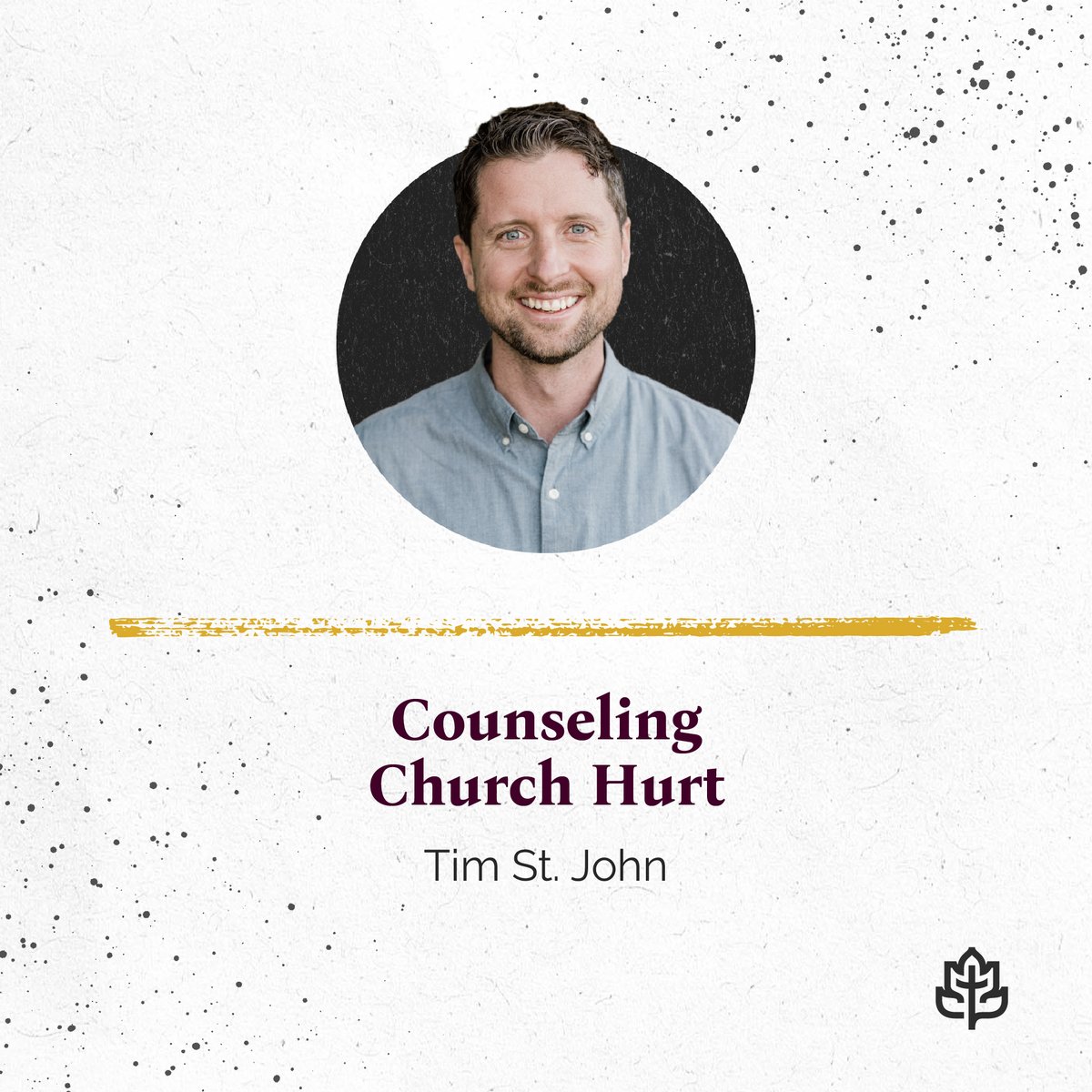 ccef's tweet photo. We're glad to have Tim St. John as a breakout session speaker at the 2026 CCEF National Conference! He'll be speaking on emotionally faithful care and counseling church hurt.

Join us virtually or in person as we explore the theme of Fully Human: Life as God Designed. Register by June 16 before the price increases at https://t.co/SMGlDhBCwN.

#ccef #ccef26 #biblicalcounseling #christiancounseling #fullyhuman