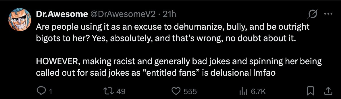 JarvaroGort2's tweet photo. The amount of feminist leftist fandomites obsessed with microaggressions who unknowingly operate on wife beater "Why did you make me hit you" logic towards female creators they deem problematic is actually hilarious https://t.co/RSdXazSd6E