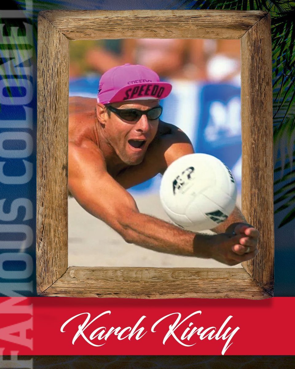 KYColonels's tweet photo. Arguably the greatest volleyball player of all time, Karch Kiraly, a Kentucky Colonel, is the only athlete to win Olympic gold medals in both indoor and beach volleyball. #FamousColonels #HOKC #KentuckyColonels #CoachKarchKirlay https://t.co/Bjncr154x0
