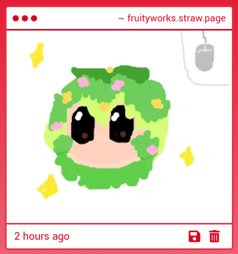 FruityWorks's tweet photo. awww they're adorable! thank you yippee!! https://t.co/XYw4LSTMch
