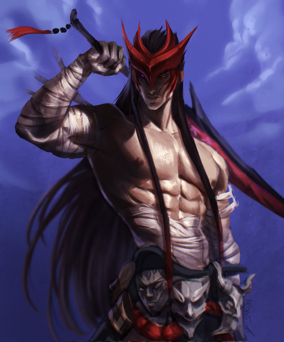 SakunJbn's tweet photo. "One to cut, One to seal"

#yone #art #leagueoflegends https://t.co/HeQanGhgqe