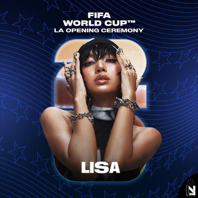 LISANATIONS_'s tweet photo. About to make history! ✨🏆

@wearelloud @FIFAWorldCup 

LISA OPENING CEREMONY
#LISAxGOALS
#LISAxFIFAWorldCup https://t.co/vJMHStK1MY