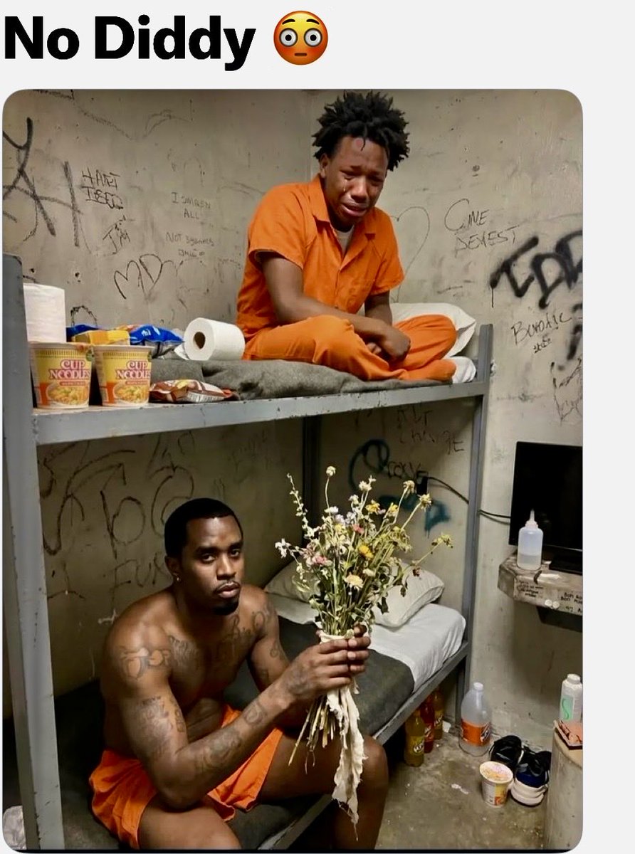 taderbean1's tweet photo. @DavidJHarrisJr With a devoted love you have for your son. I would suggest you invest in oil and lots of it. Everyone  in prison didn’t mean to do it either. https://t.co/pRHpA5Wm5Q