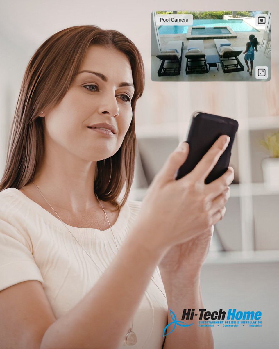 HiTechHome's tweet photo. Since you can’t be everywhere at once, installing an alert-generating contact sensor on your pool gate will ensure no one’s sneaking into the pool area without your knowledge. You’ll get a notification as soon as someone opens the gate.

#poolsafety #summer #security #fresno https://t.co/LhcbmQ3P8h