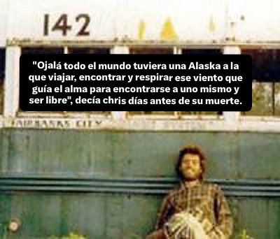 maroottee's tweet photo. tener un propósito suena bien. pero a qué precio?  
entre la valentía y la imprudencia hay una línea muy fina. nunca he tenido claro si Chris estaba perdido o si simplemente fue el único que se atrevió a seguir su instinto hasta el final. https://t.co/BCiJI1PO1z